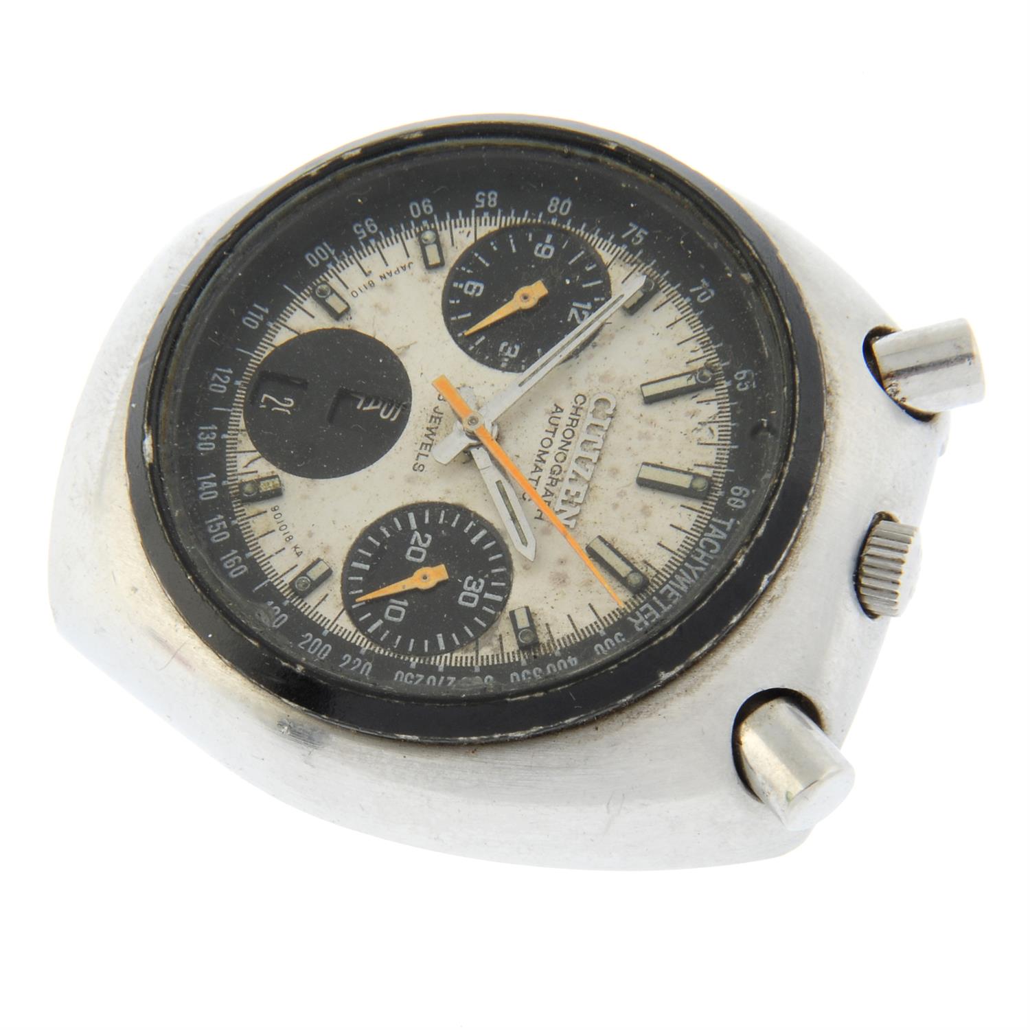 Citizen - a 'Bullhead' chronograph watch, 38mm. - Image 2 of 3