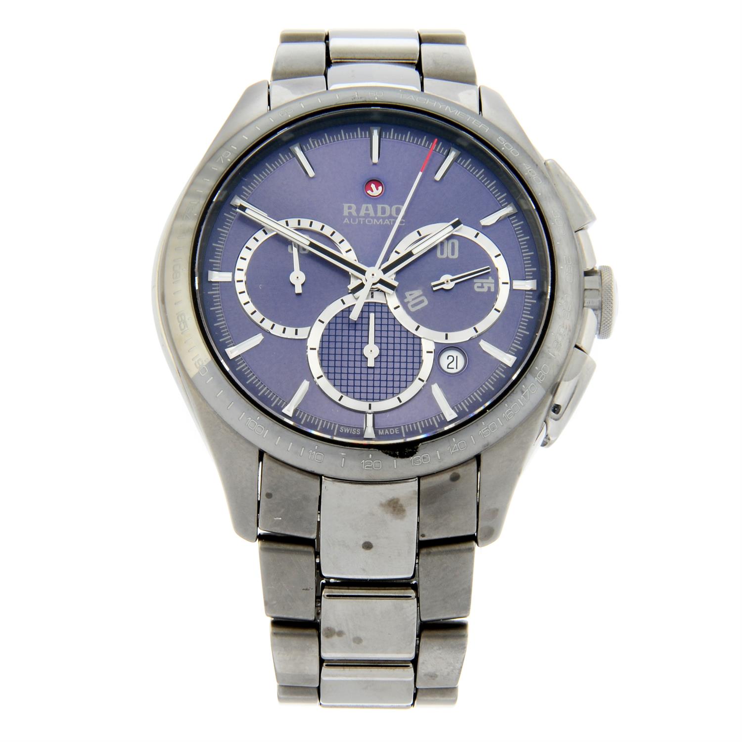 Rado - a Hyperchrome Match Point chronograph watch, 45mm.