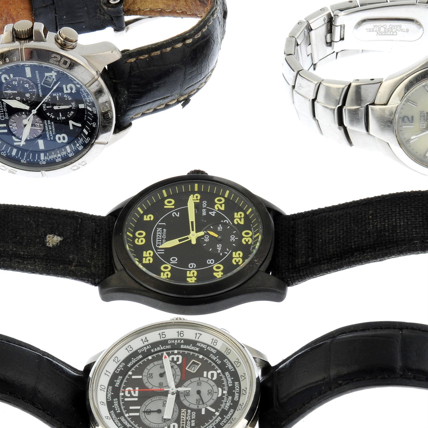 A group of seven Citizen watches. - Image 3 of 3
