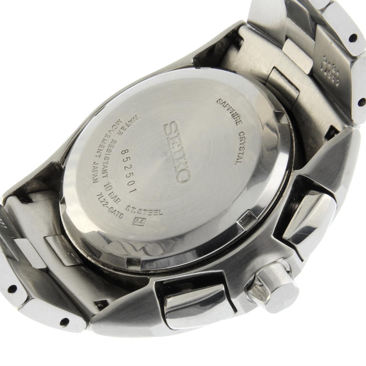 Seiko - an Arctura chronograph watch, 45mm. - Image 4 of 4