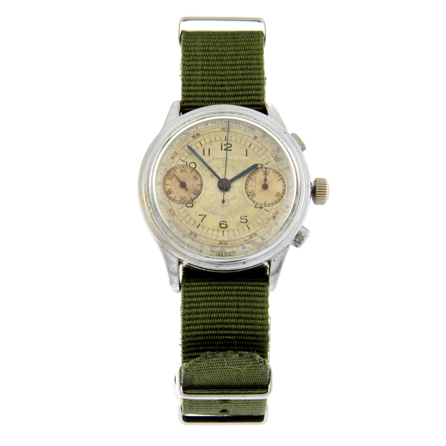 Montbrillant - a chronograph watch, 37mm.