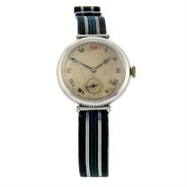 Longines - a trench style watch, 32mm.