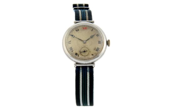 Longines - a trench style watch, 32mm. - Image 1 of 4