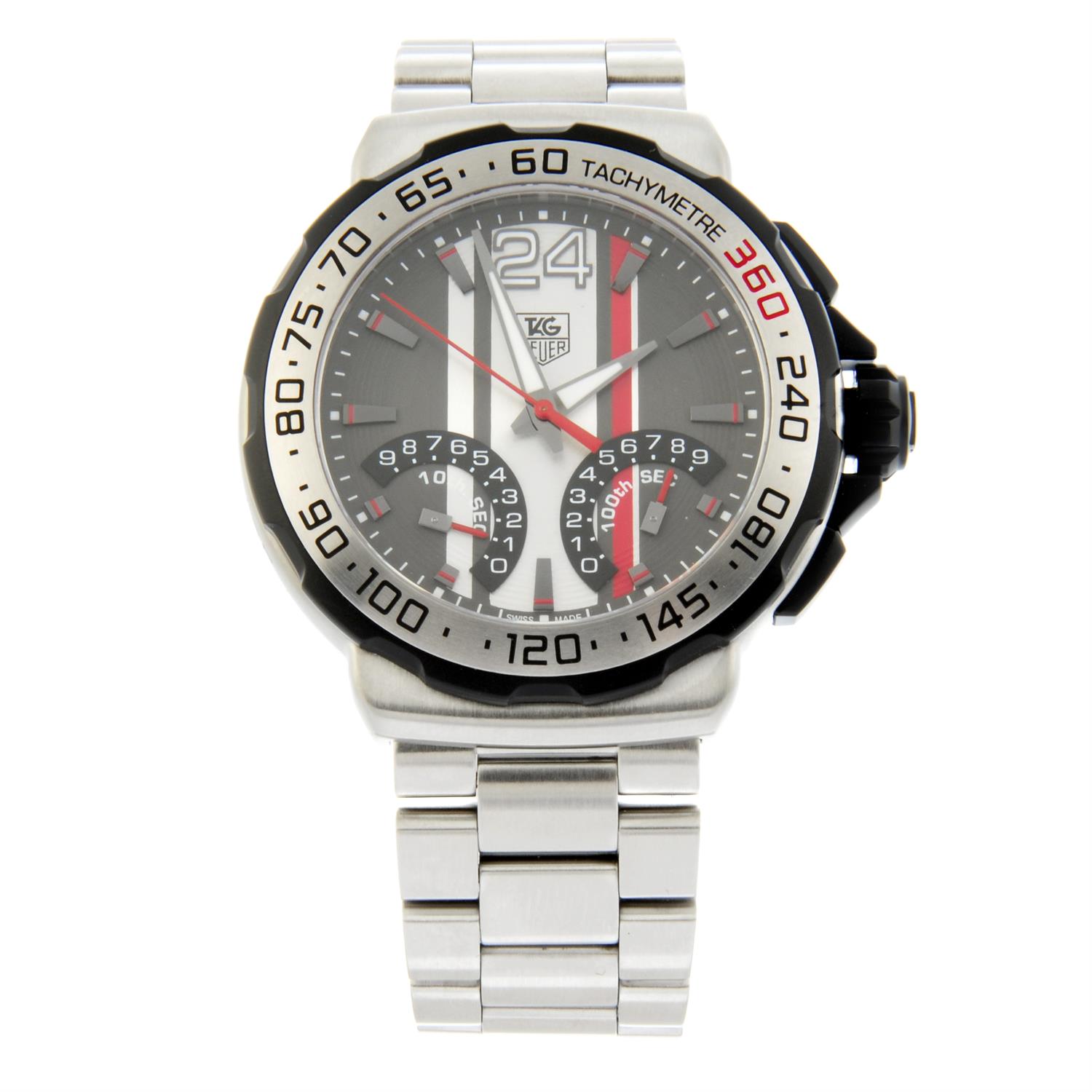 TAG Heuer - a Formula 1 chronograph watch, 49mm.