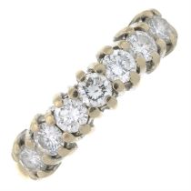 18ct diamond seven-stone ring