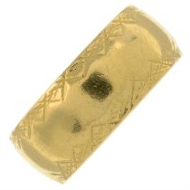 22ct gold band ring