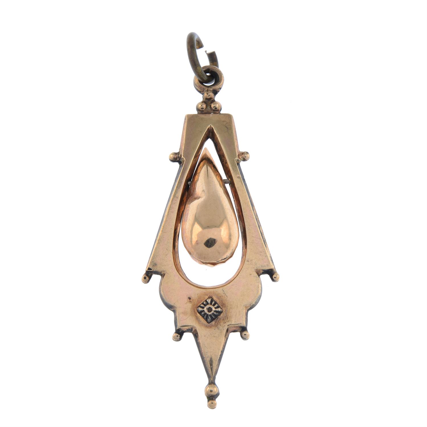 Early 20th gold pendant - Image 2 of 2