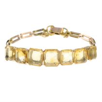 Citrine bracelet