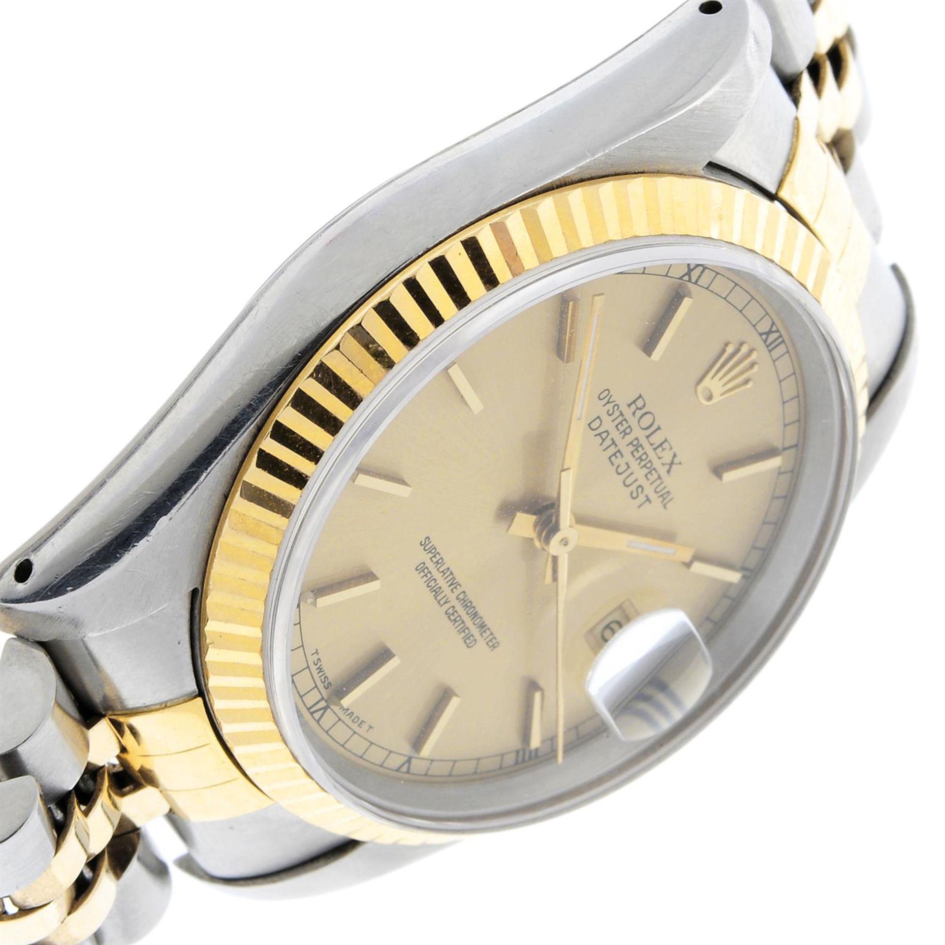 Rolex - an Oyster Perpetual Datejust watch, 36mm. - Bild 4 aus 6