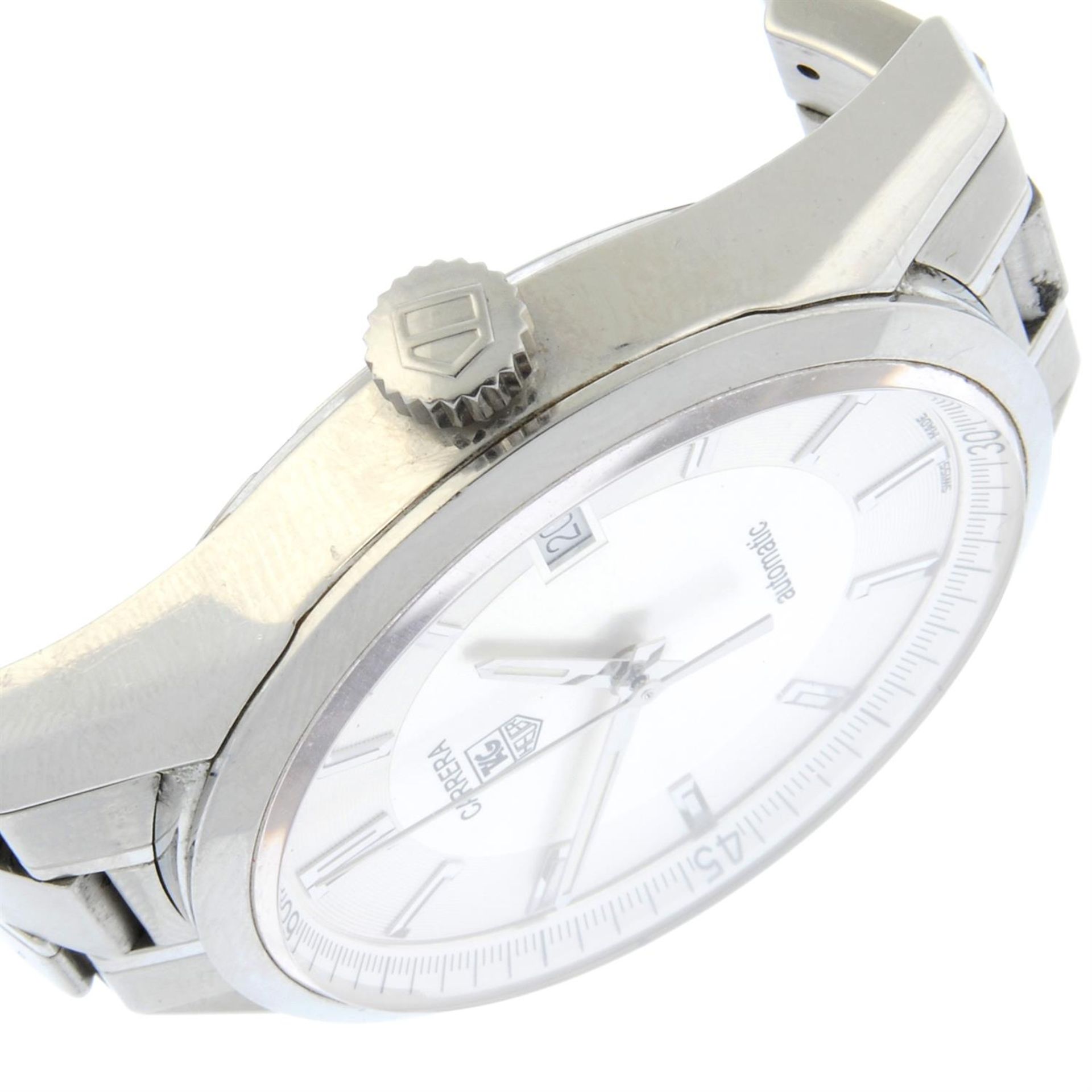TAG Heuer - a Carrera bracelet watch, 38mm. - Bild 3 aus 5