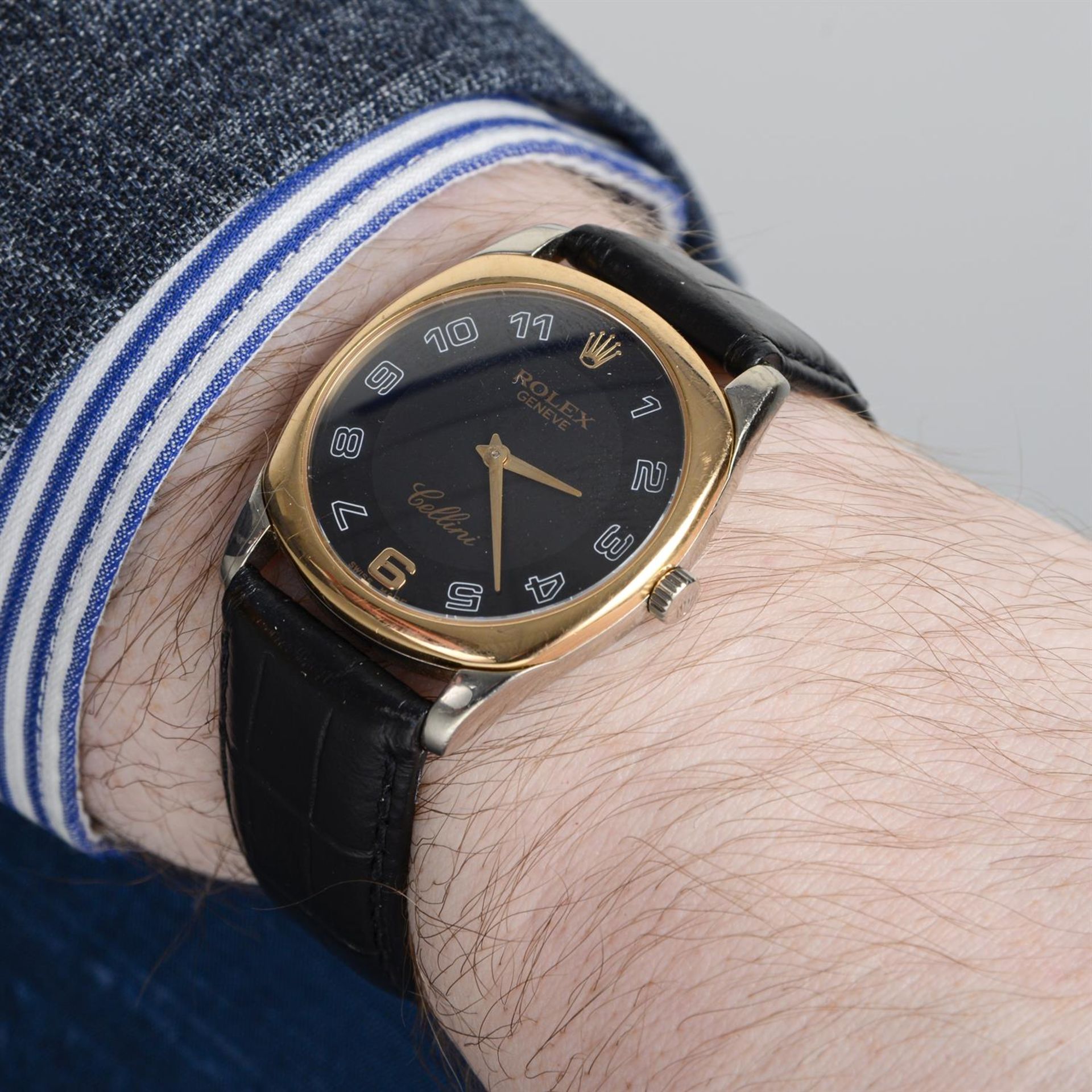 Rolex - a Cellini watch, 33mm. - Image 6 of 7