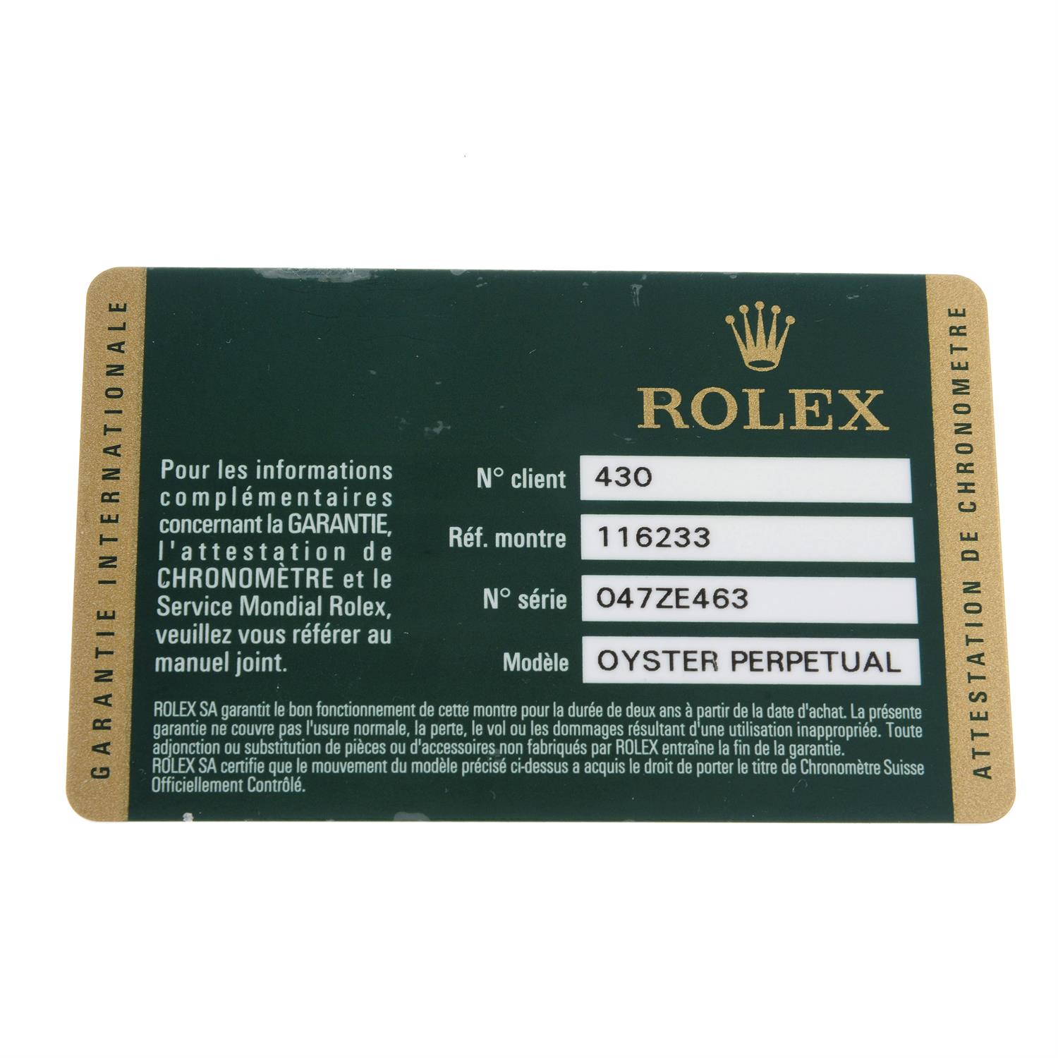 Rolex - an Oyster Perpetual Datejust watch, 36mm. - Image 6 of 7