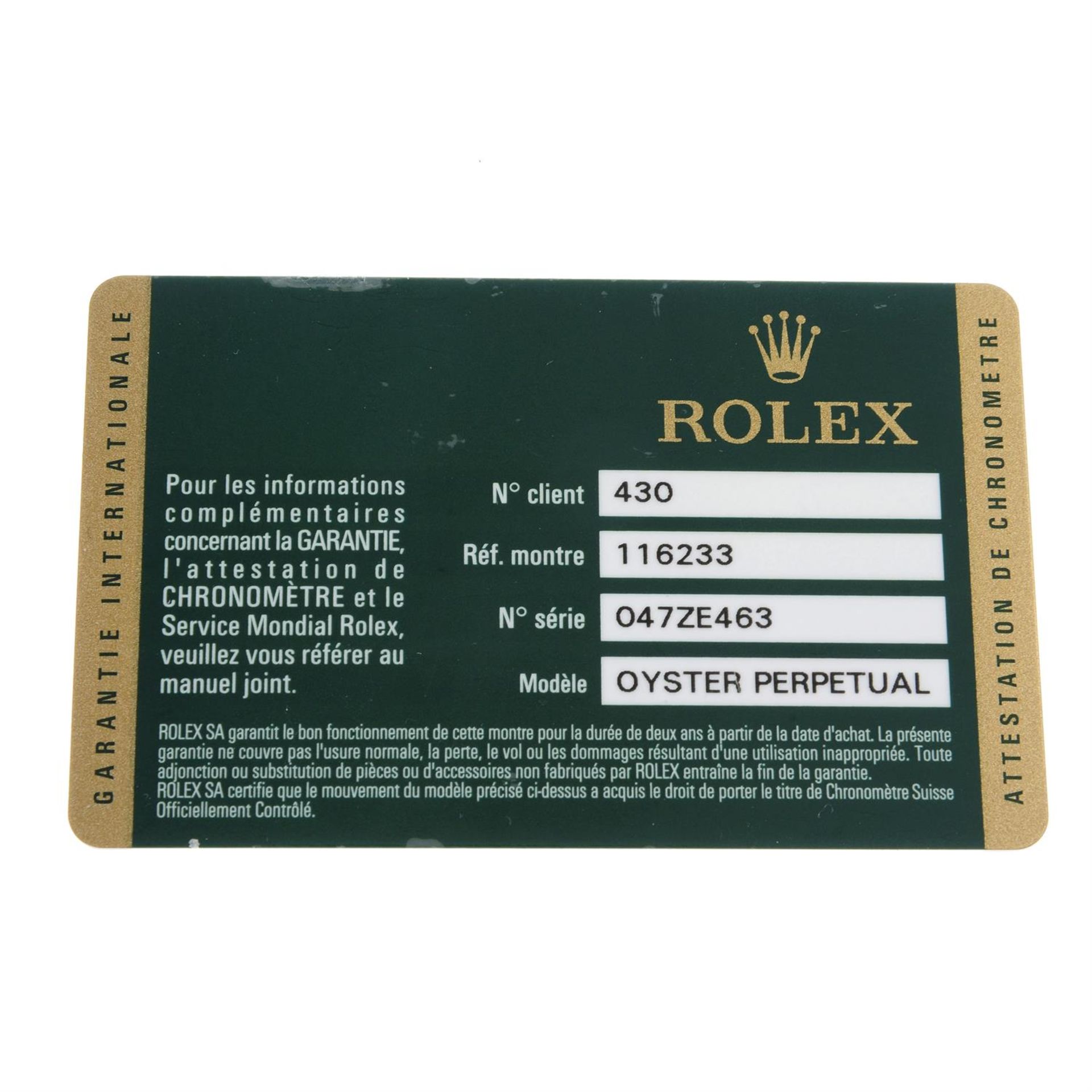 Rolex - an Oyster Perpetual Datejust watch, 36mm. - Image 6 of 7