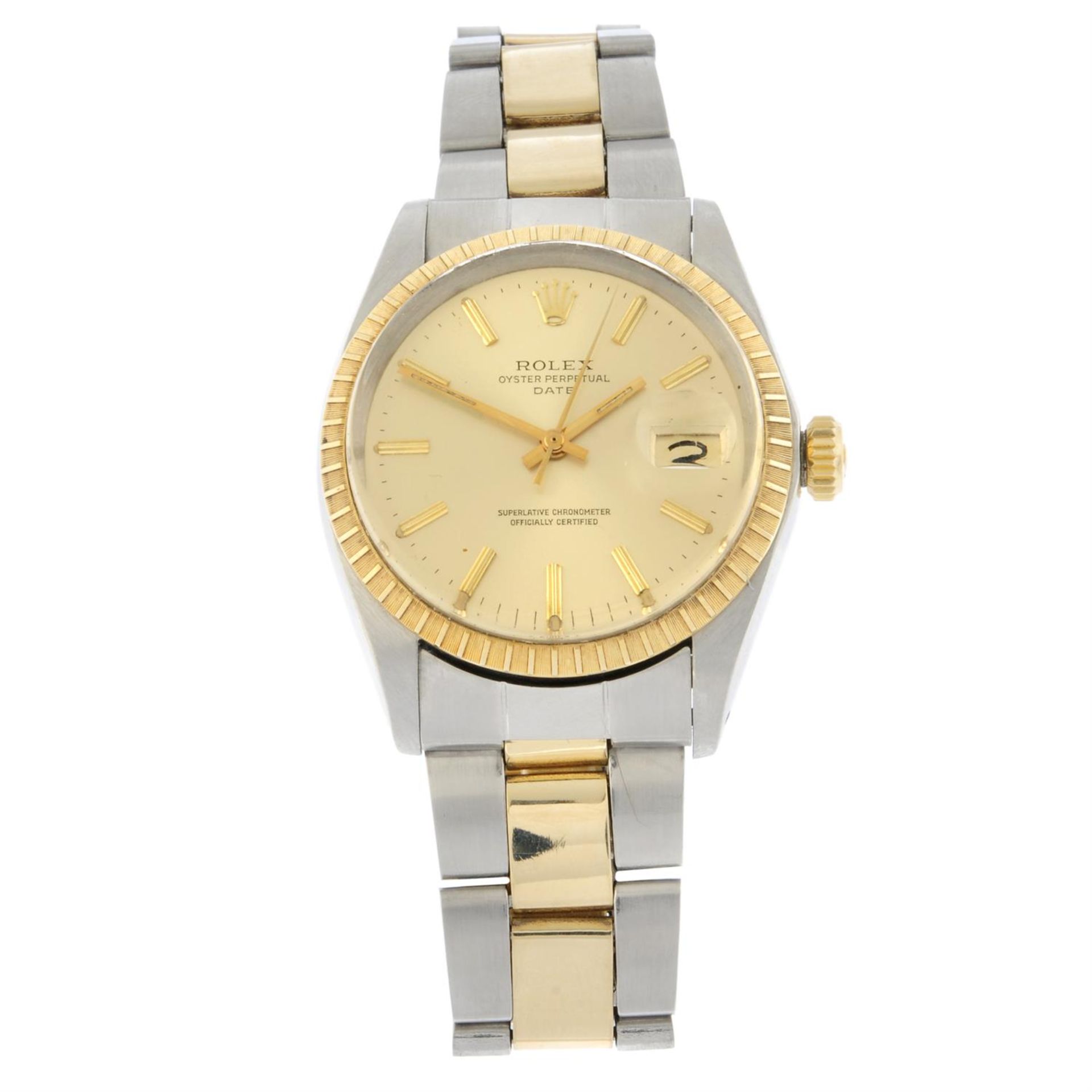 Rolex - an Oyster Perpetual Date watch, 34mm.