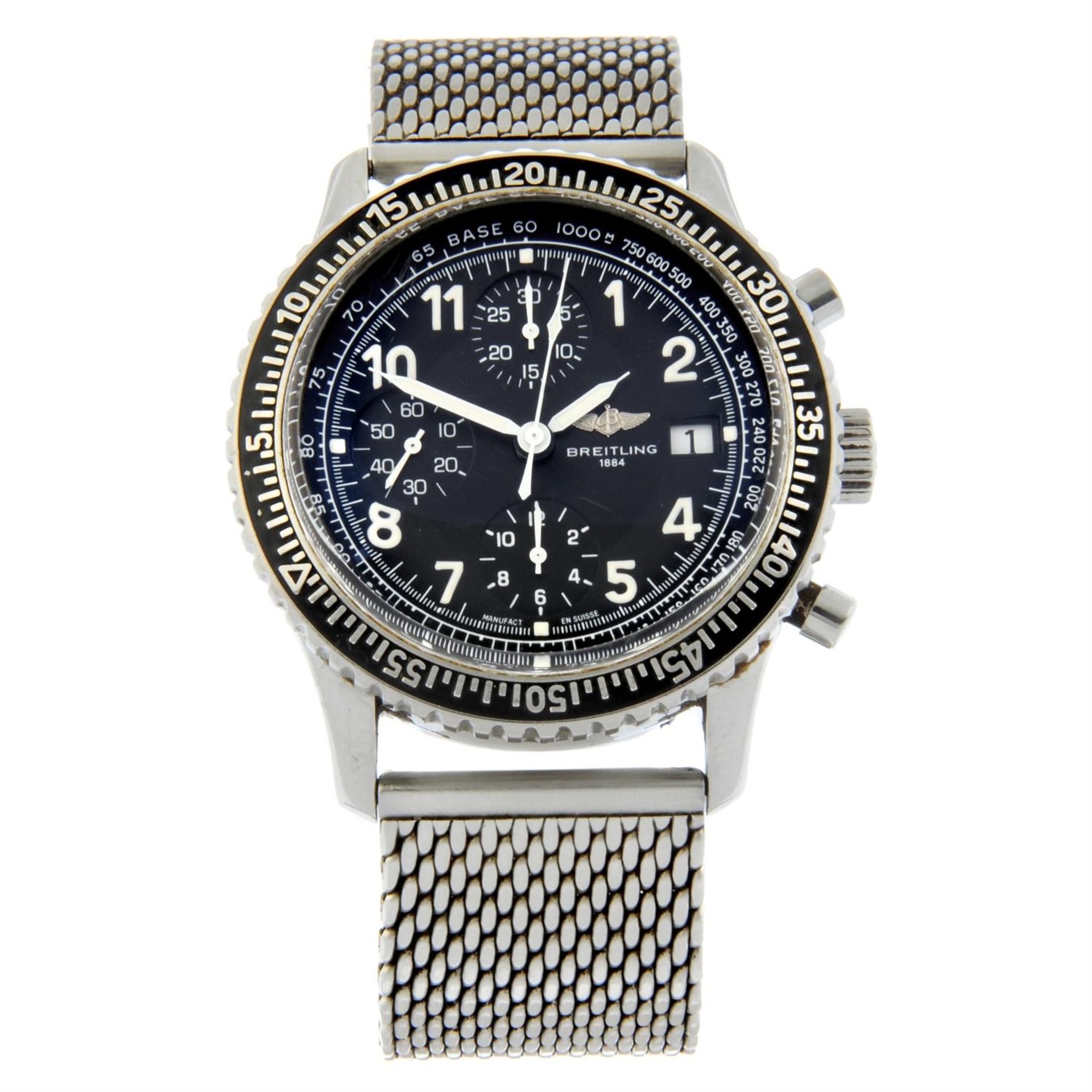Breitling - an Aviastar chronograph watch, 41.5mm.