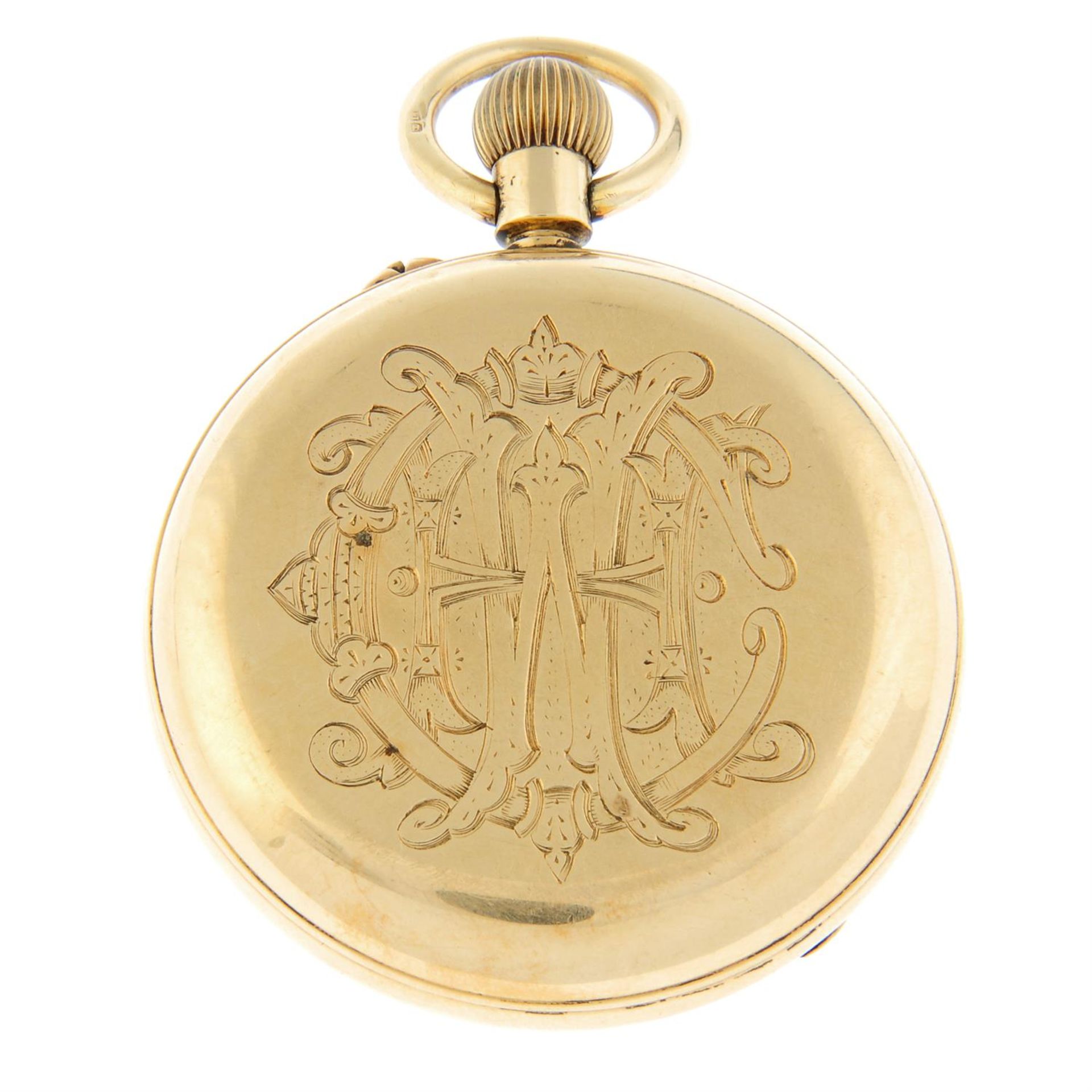 A pocket watch by Burman, 48mm. - Image 2 of 3