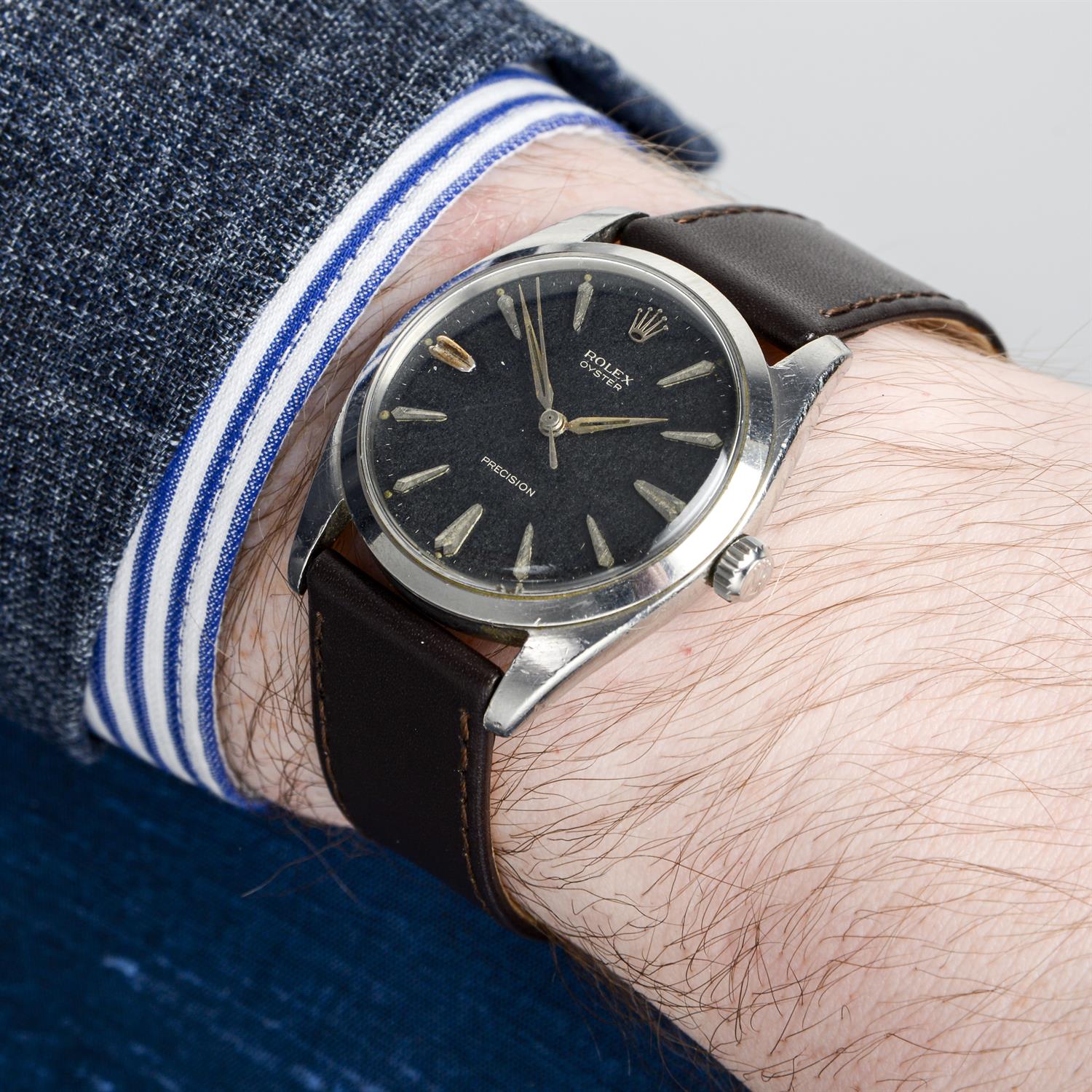 Rolex - an Oyster Precision watch, 36mm. - Image 6 of 6