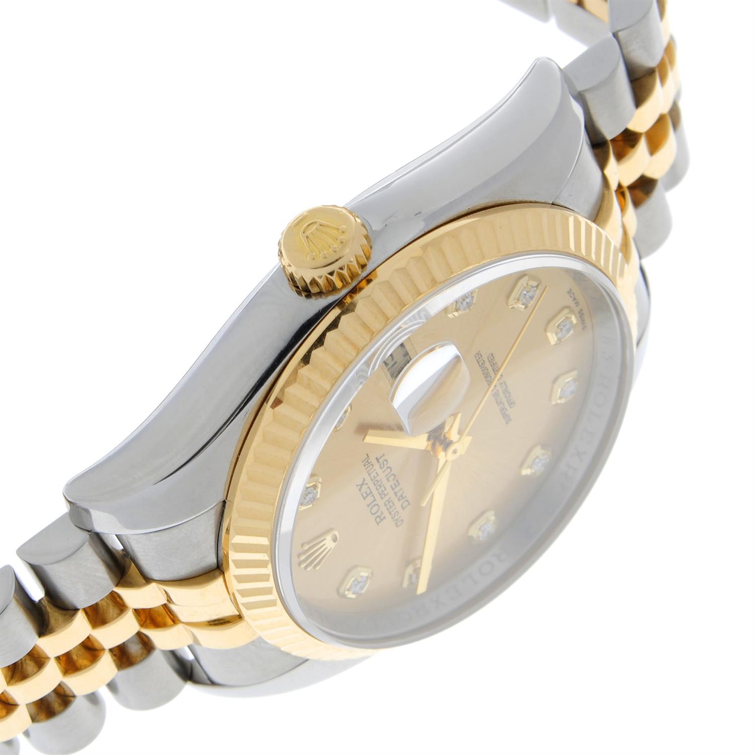 Rolex - an Oyster Perpetual Datejust watch, 36mm. - Image 3 of 7