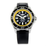 Breitling - a Superocean II watch, 42mm.