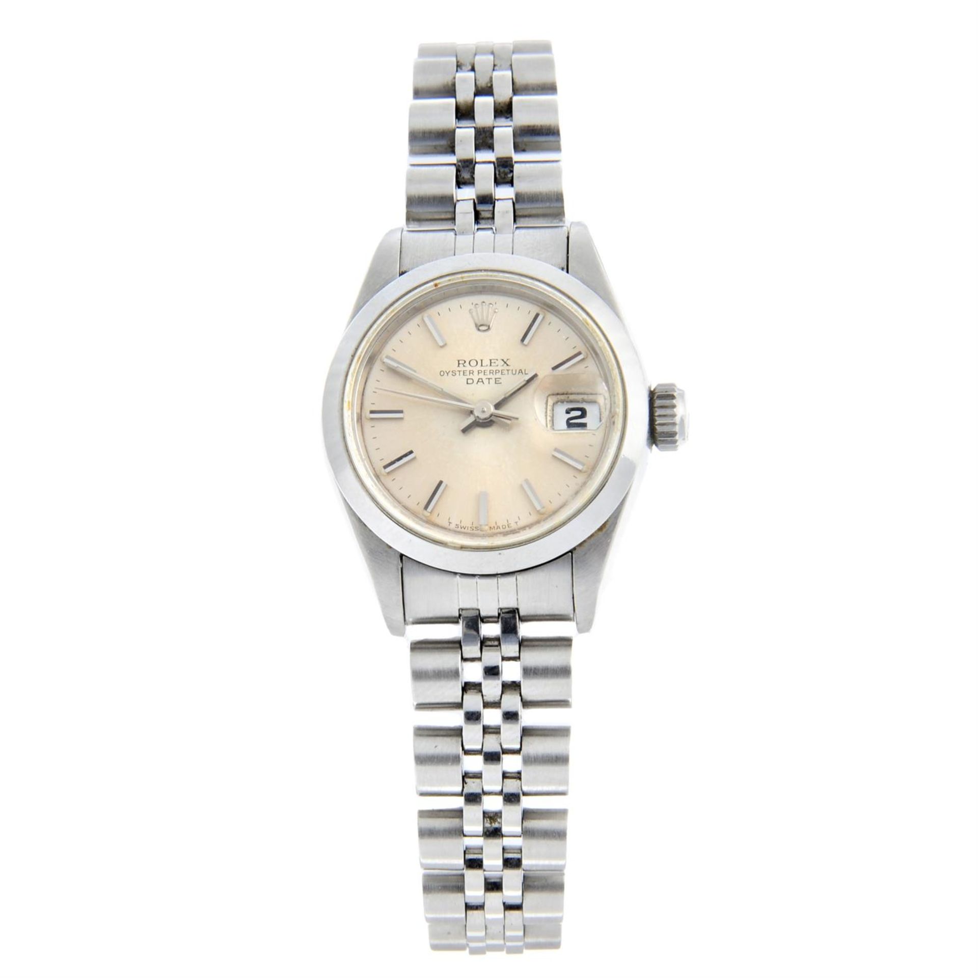 Rolex - an Oyster Perpetual Date watch, 26mm.