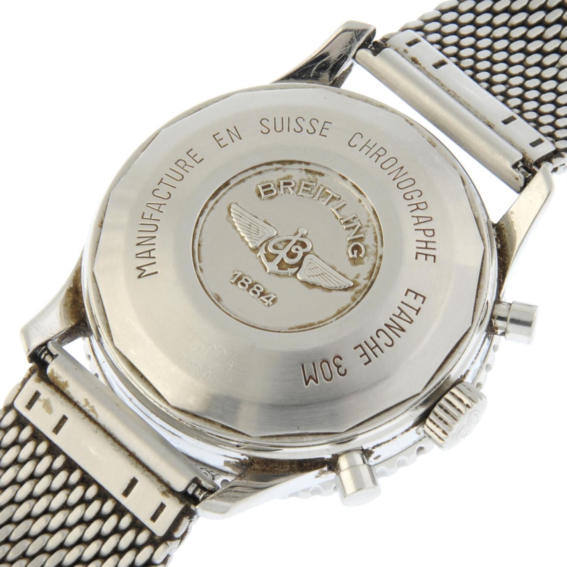 Breitling - an Aviastar chronograph watch, 41.5mm. - Bild 5 aus 7
