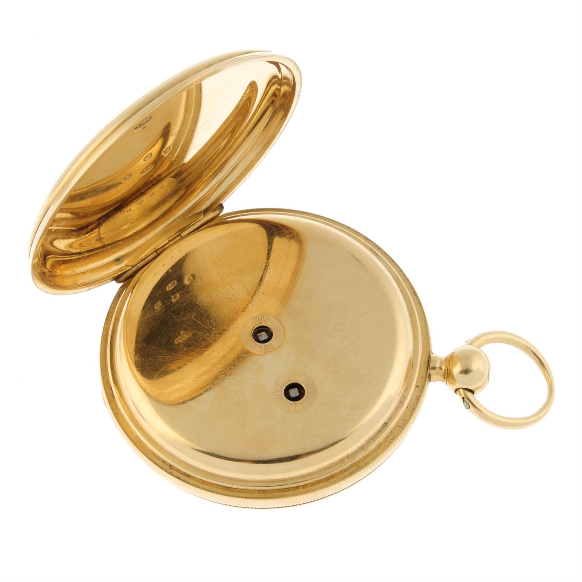 A full hunter pocket watch by Charles Frodsham, 52mm. - Image 4 of 5