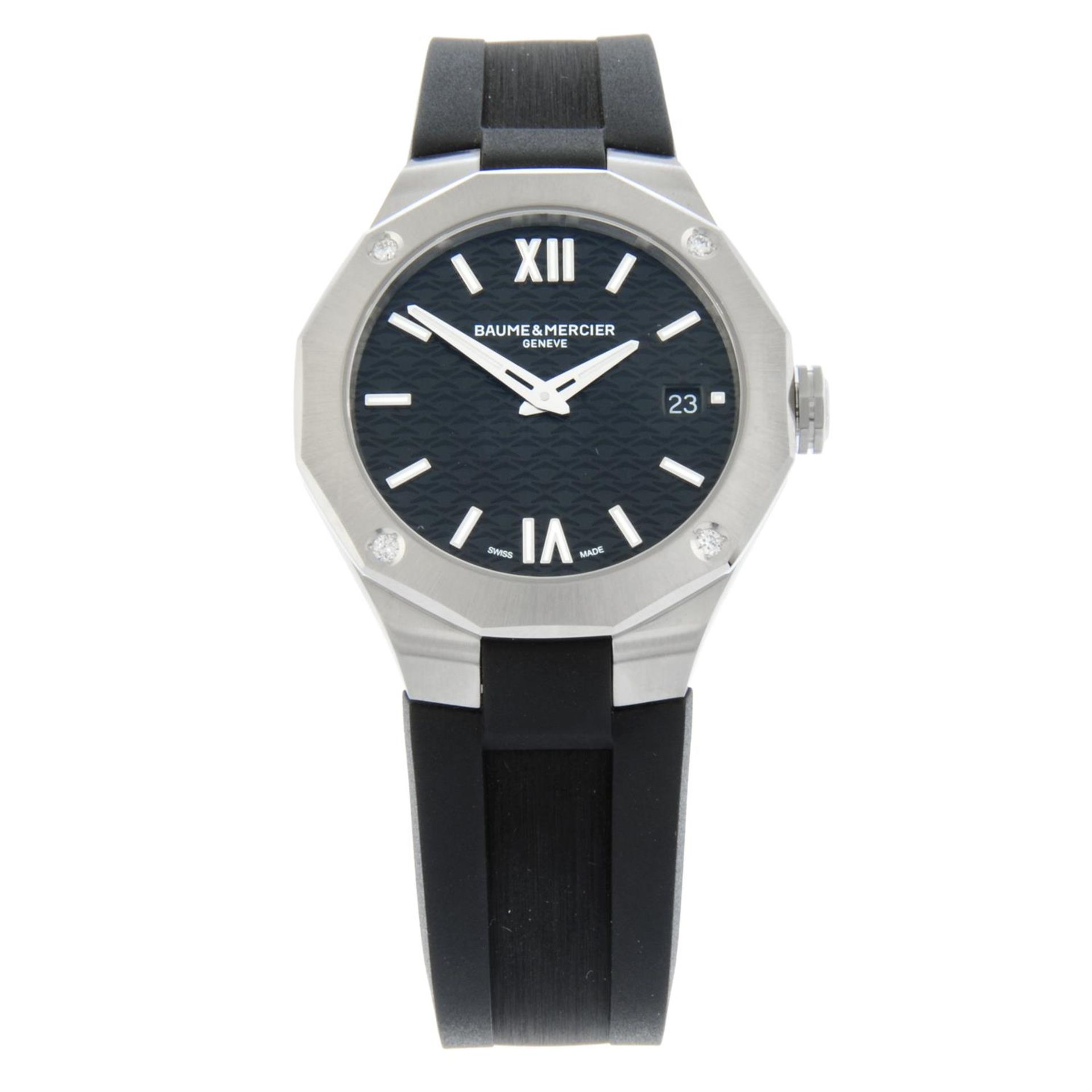 Baume & Mercier - a Riviera watch, 37mm.