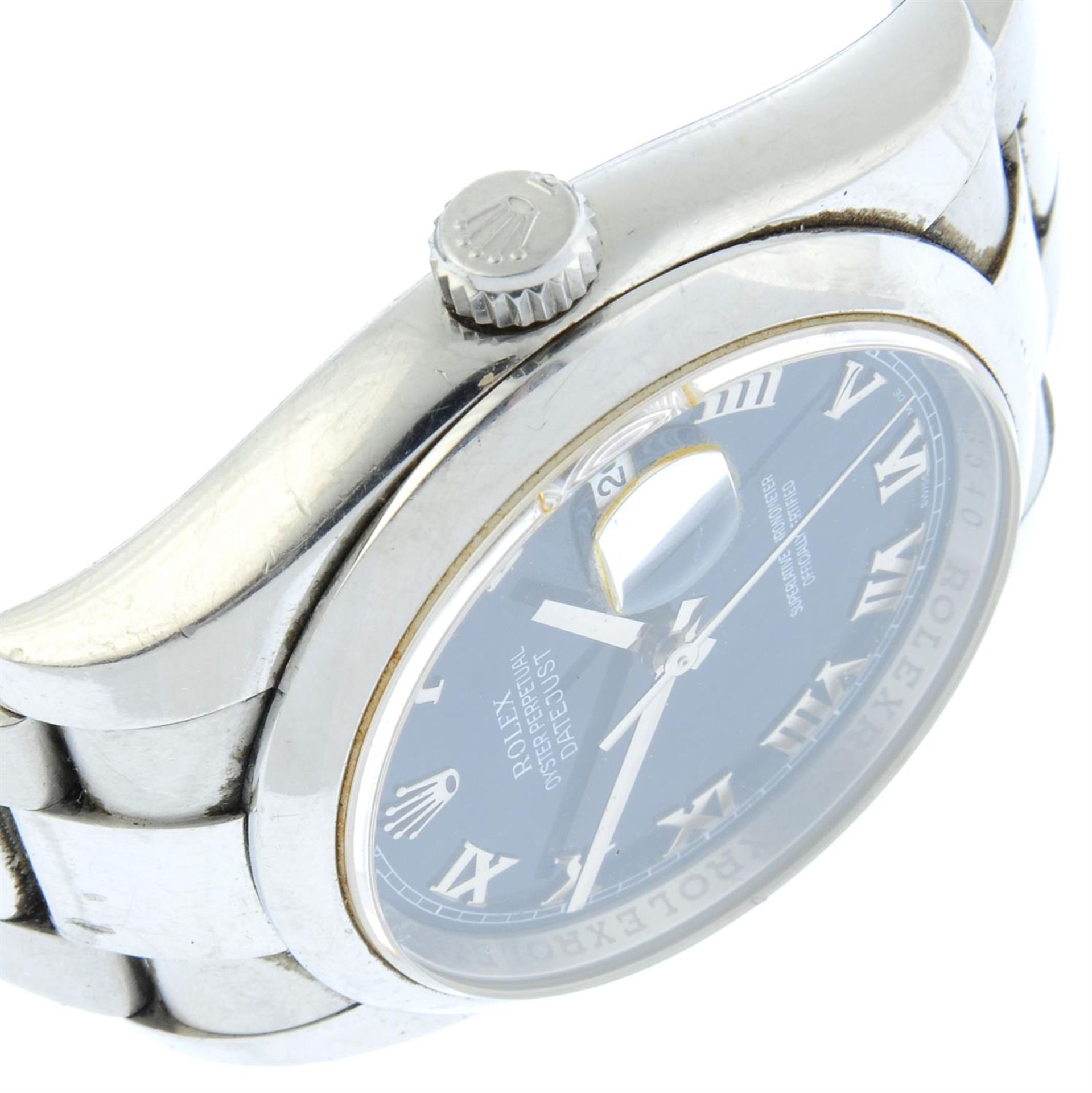 Rolex - an Oyster Perpetual Datejust watch, 36mm. - Bild 3 aus 6