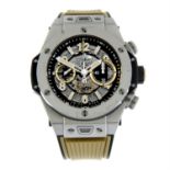 Hublot - a Big Bang chronograph watch, 48mm.