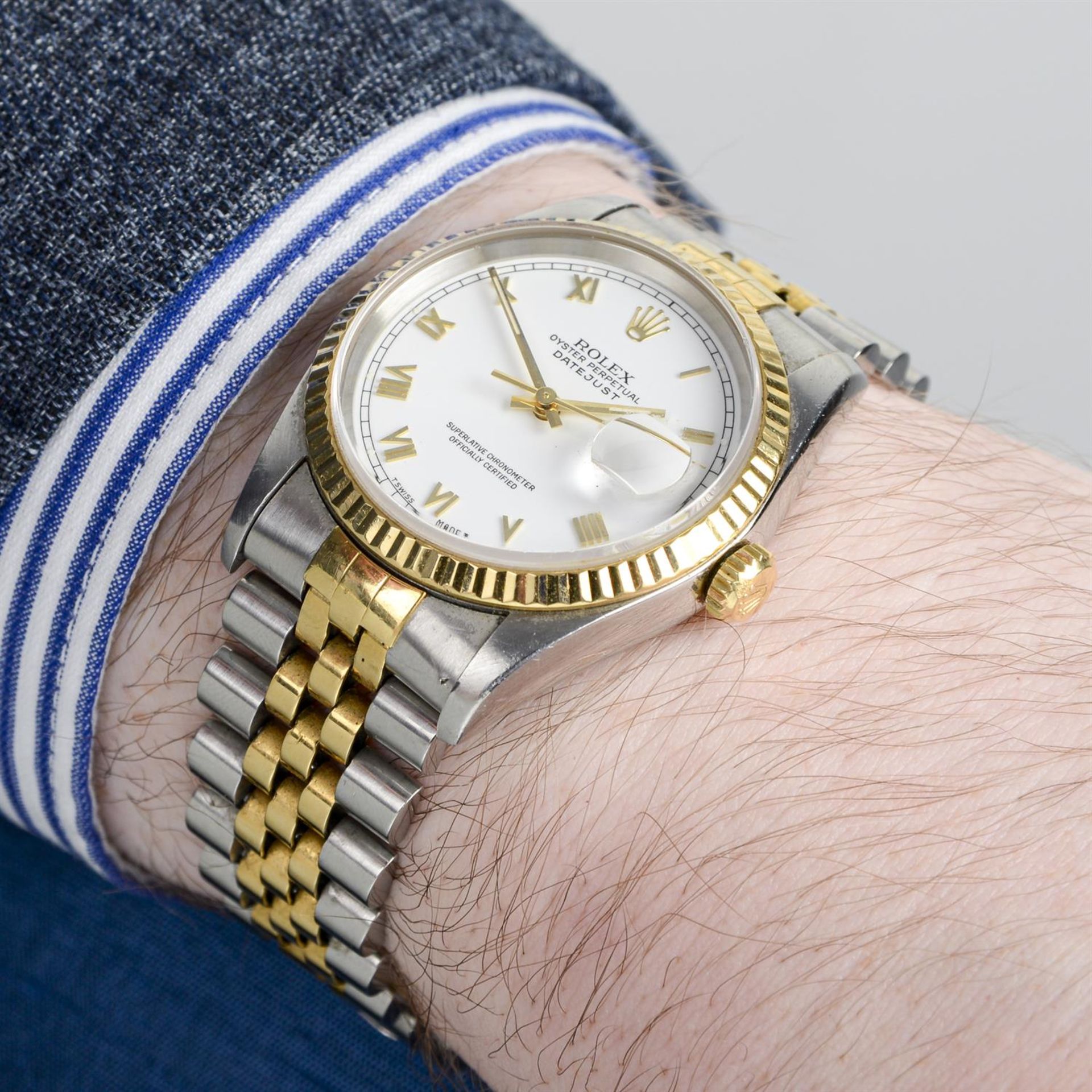 Omega - a Seamaster watch, 34mm. - Image 5 of 5