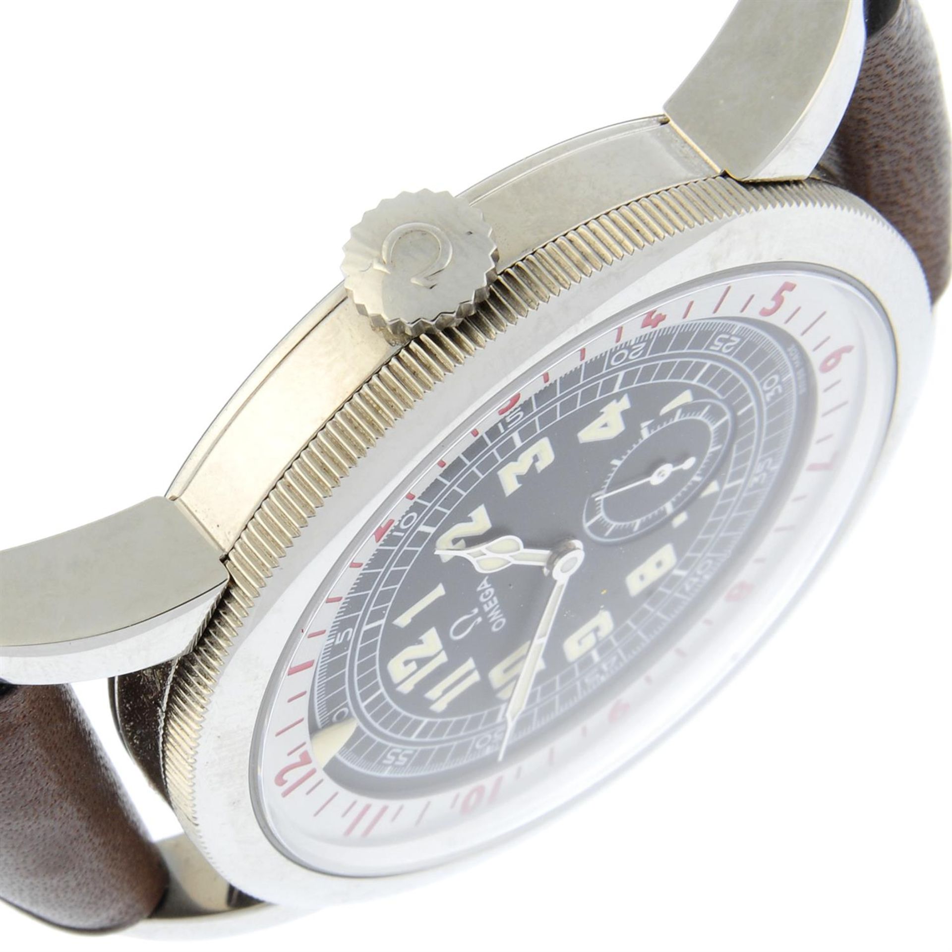 Omega - a 1938 Aviator Re-edition watch, 40mm. - Bild 3 aus 6