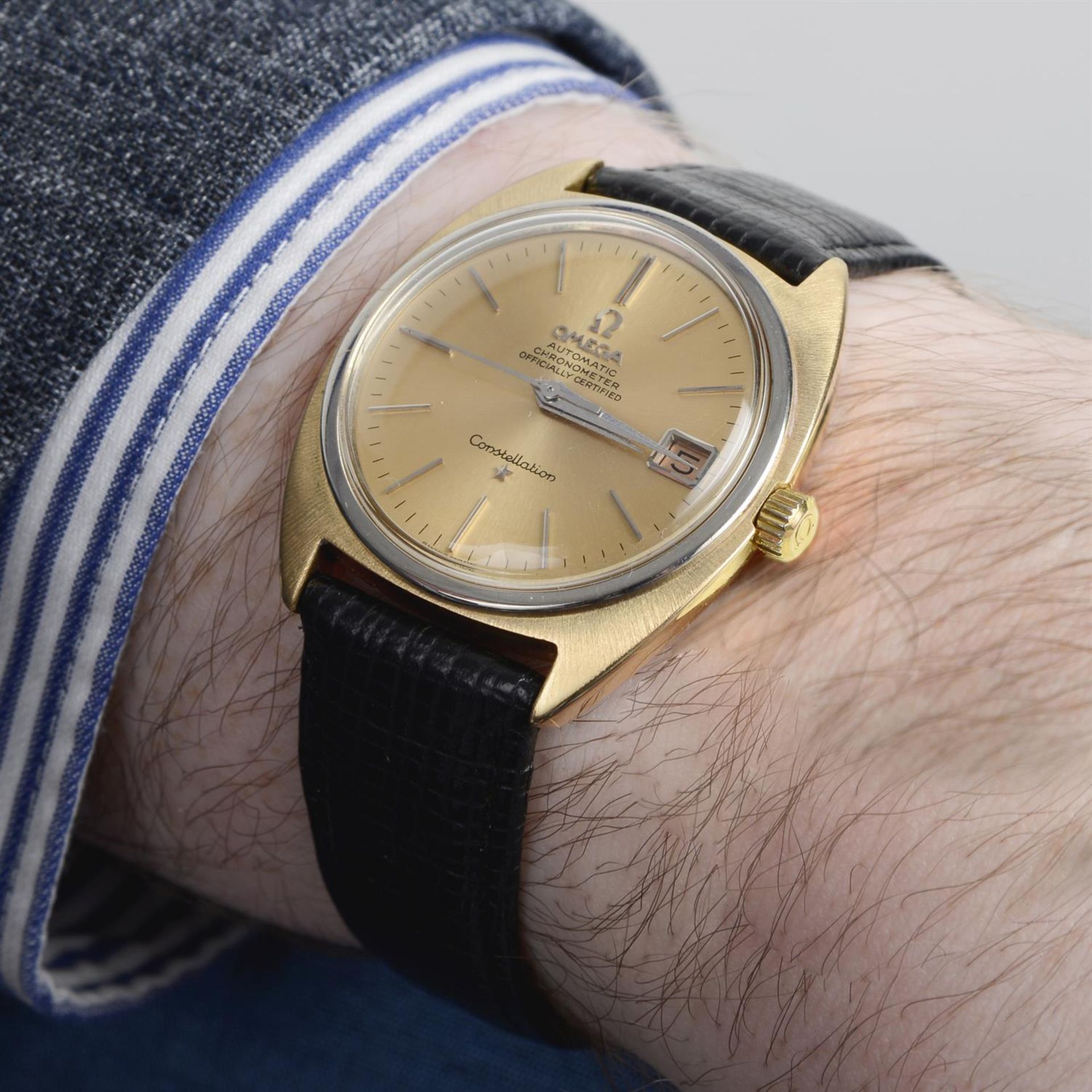 Omega - a Constellation watch, 34mm. - Bild 5 aus 6