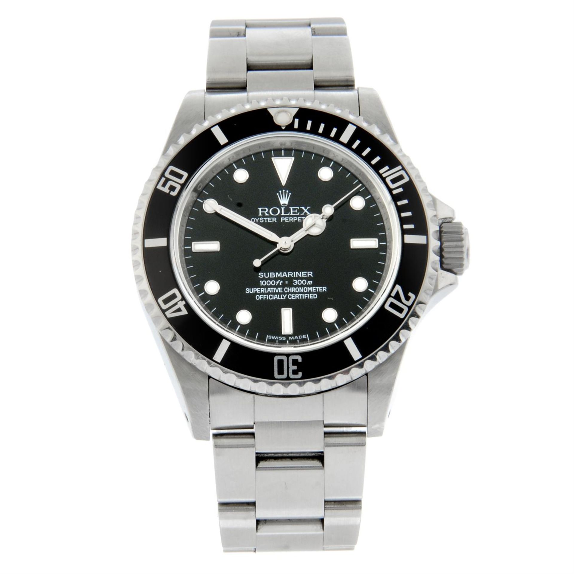 Rolex - an Oyster Perpetual Submariner watch, 39mm.