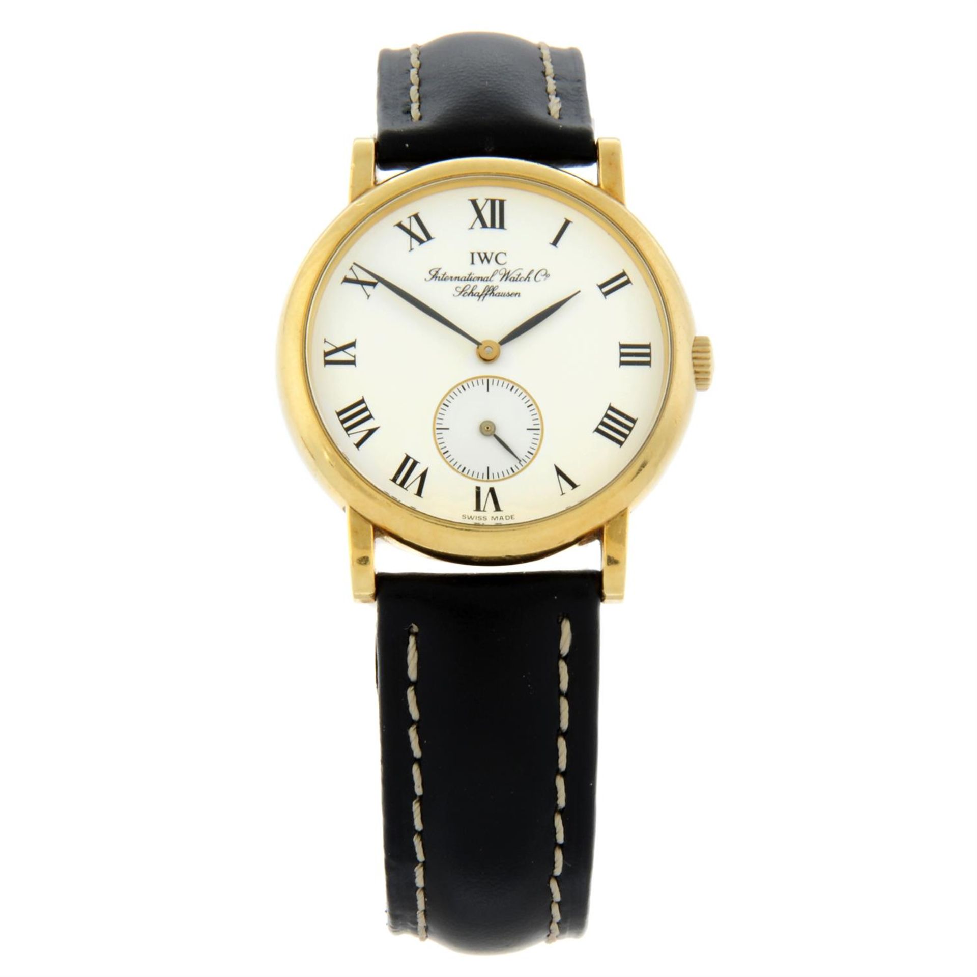 IWC - a Portofino wrist watch, 34mm.