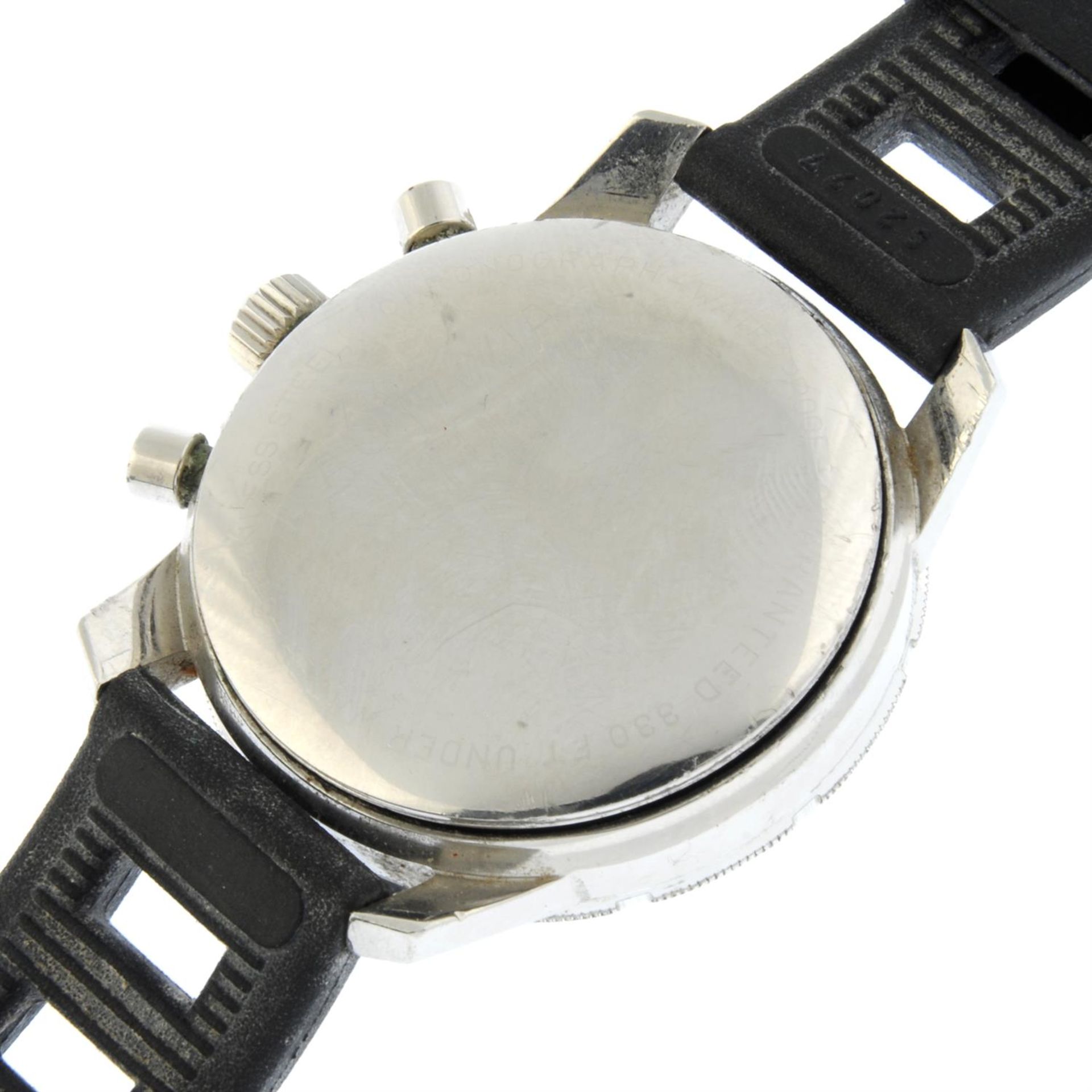 Heuer - an Autavia chronograph watch, 40mm. - Bild 5 aus 7