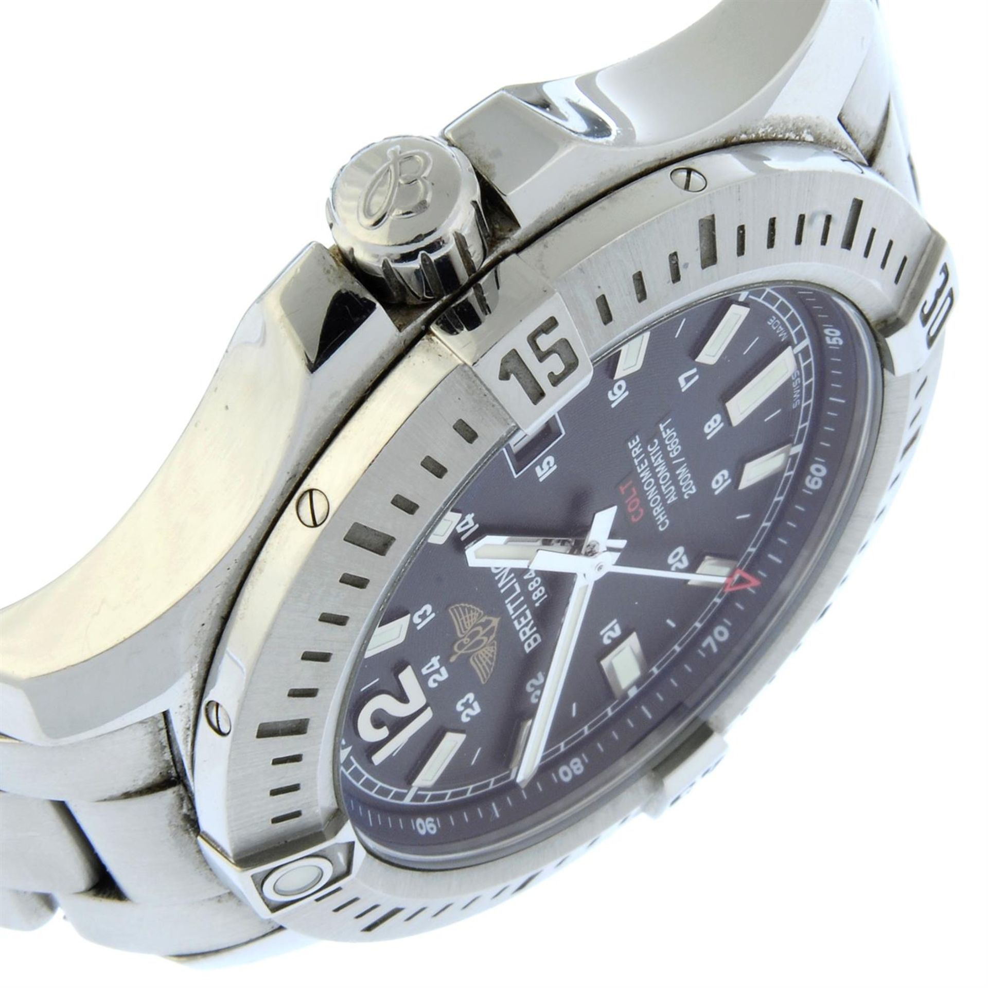 Breitling - a Colt watch, 44mm. - Image 3 of 4