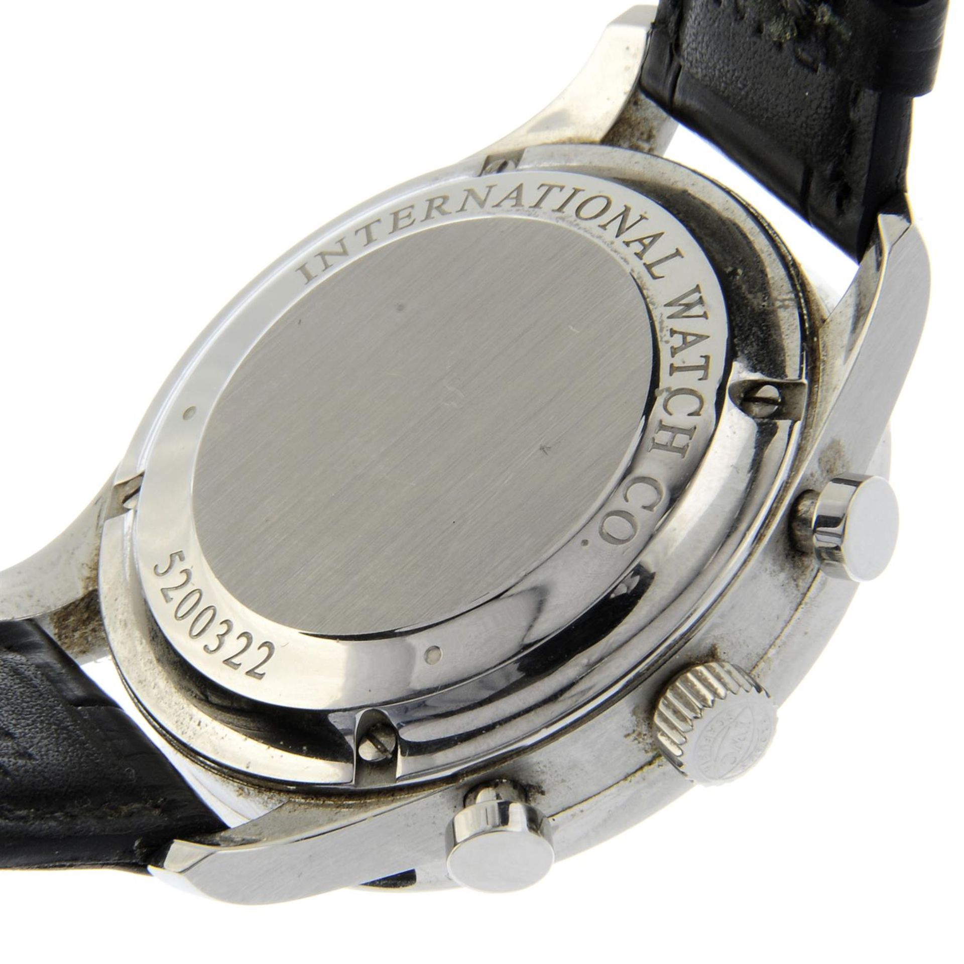 IWC - a Portuguese chronograph watch, 41mm. - Bild 4 aus 5