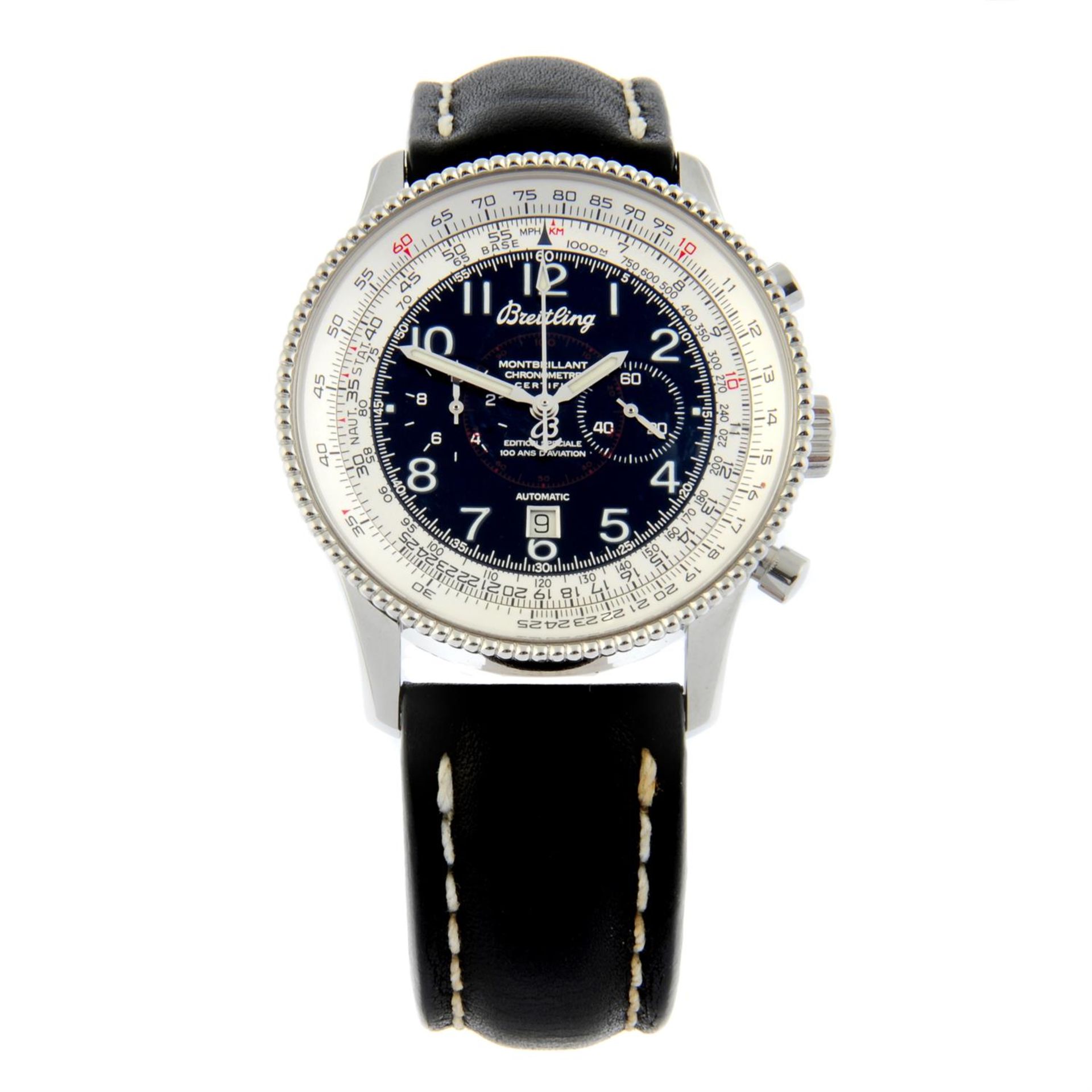 Breitling - a Navitimer Montbrillant chronograph watch, 42mm.