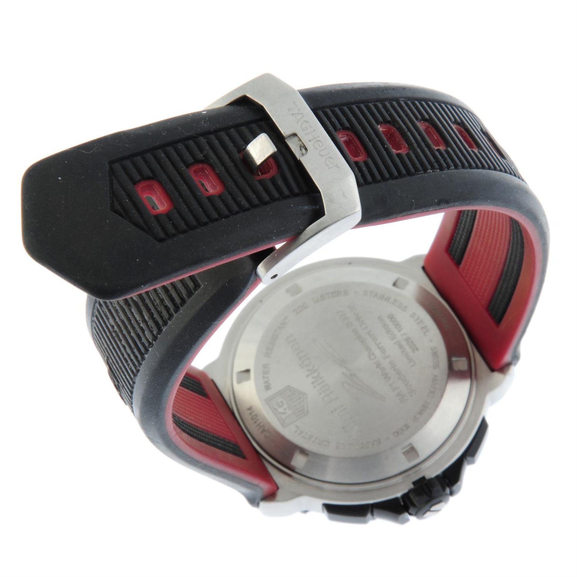 TAG Heuer - a Formula 1 Kimi Räikkönen chronograph watch, 45mm. - Image 2 of 6