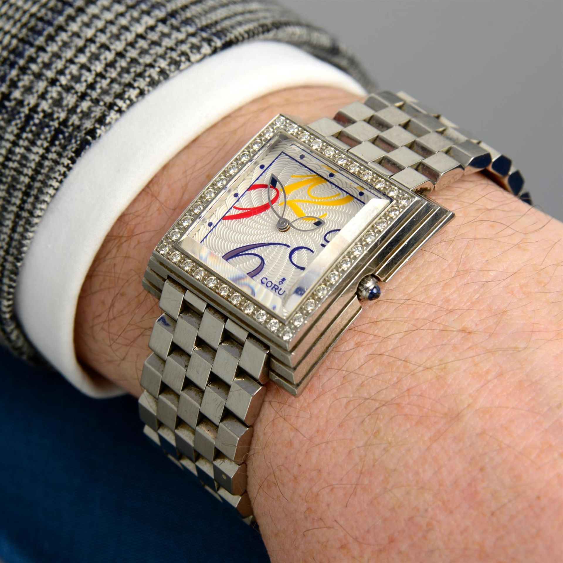 Corum - a Pyramid watch, 31x34mm. - Image 5 of 6