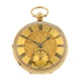 A pocket watch, 43mm.