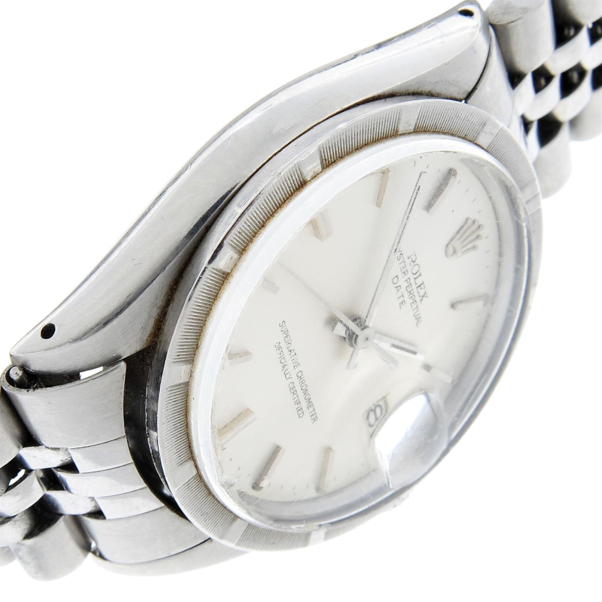 Rolex - an Oyster Perpetual Date watch, 34mm. - Image 4 of 6