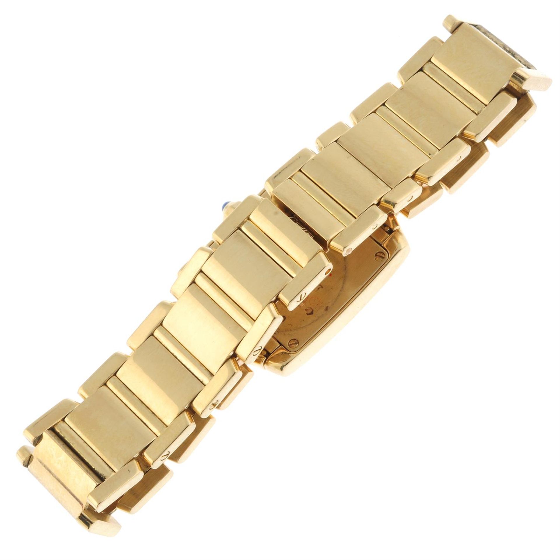 Cartier - a Tank Française watch, 20mm. - Image 2 of 6