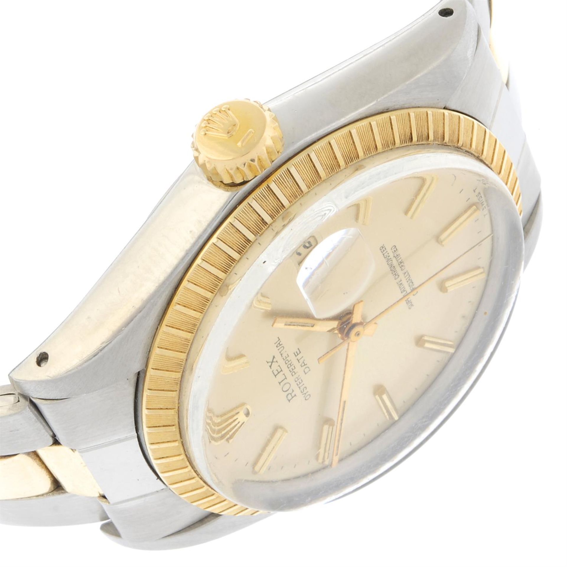 Rolex - an Oyster Perpetual Date watch, 34mm. - Bild 3 aus 6