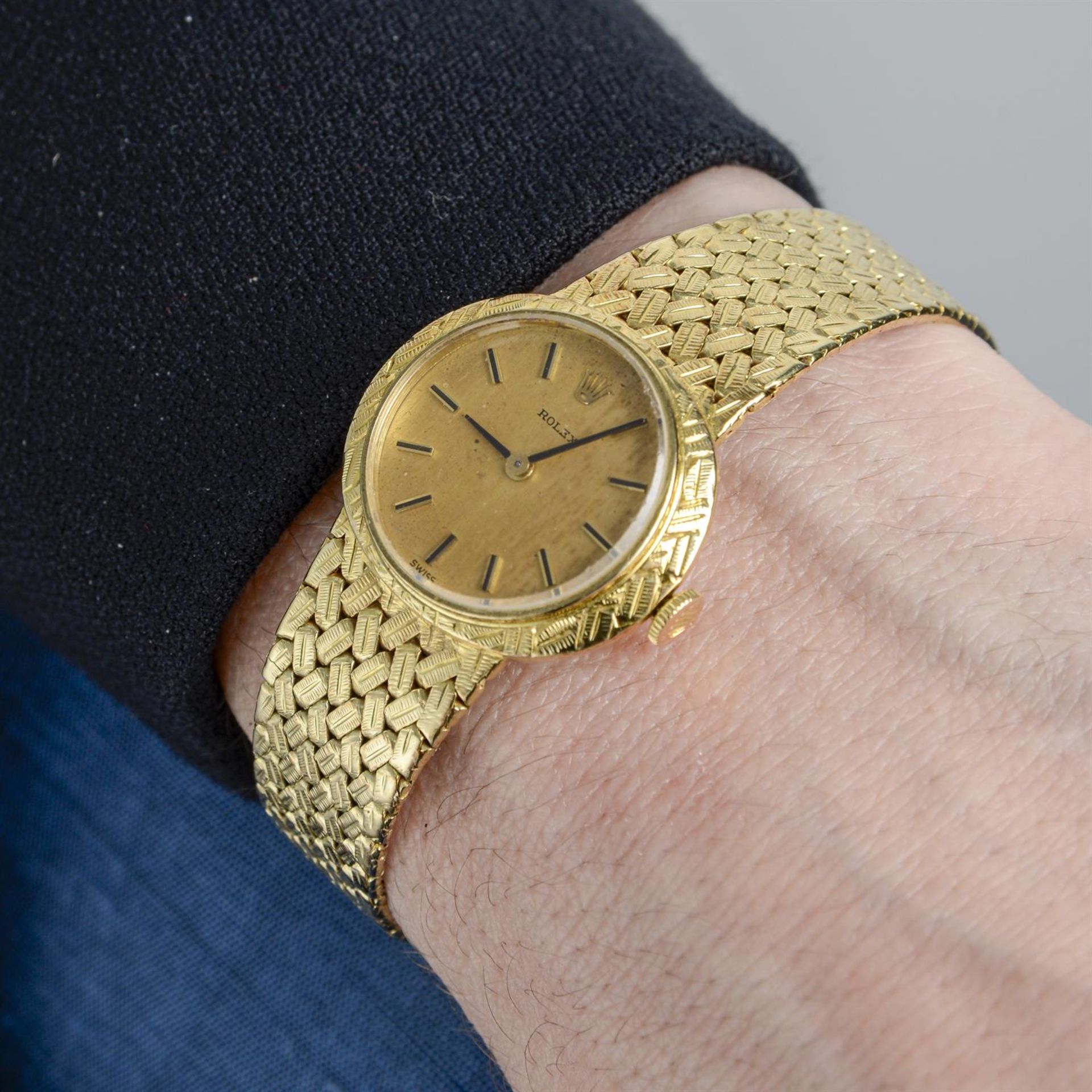 Rolex - a watch, 24mm. - Bild 5 aus 6