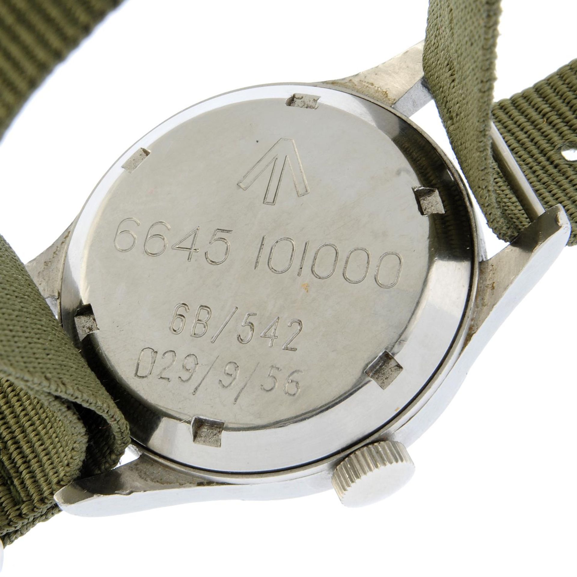 Omega - a military issue 'Thin Arrow' watch, 37mm. - Image 4 of 5