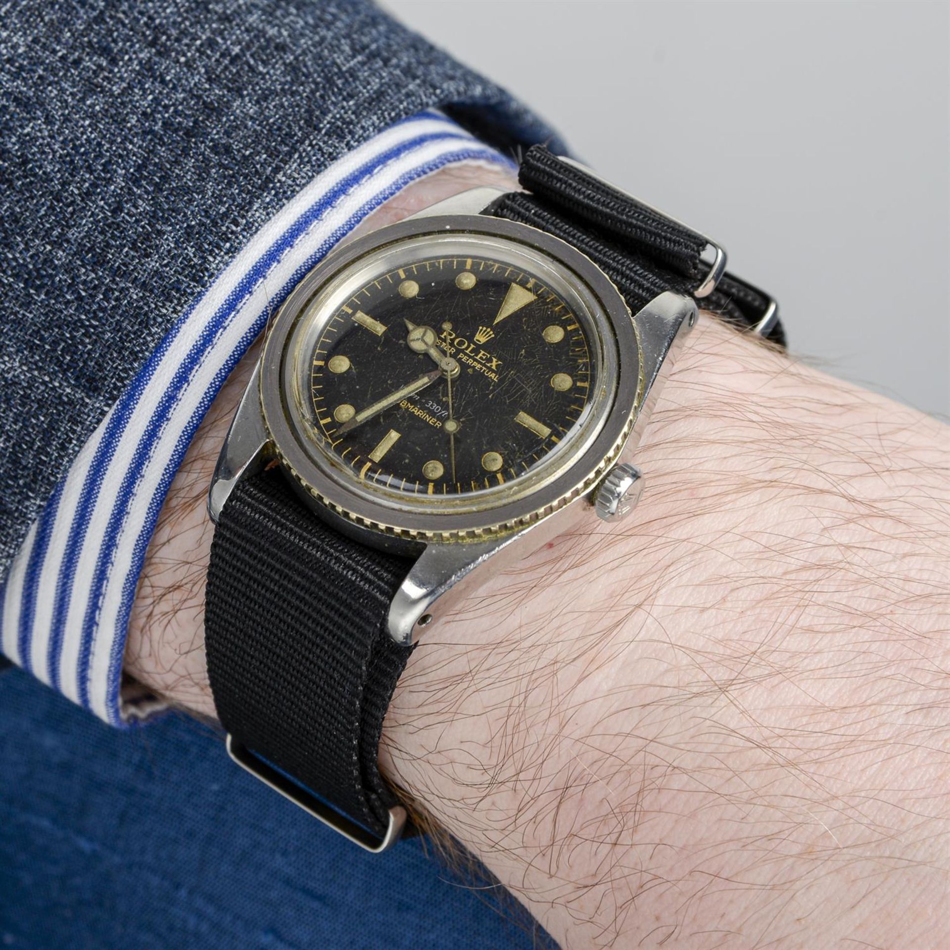 Rolex - an Oyster Perpetual Submariner watch, 38mm. - Image 6 of 6