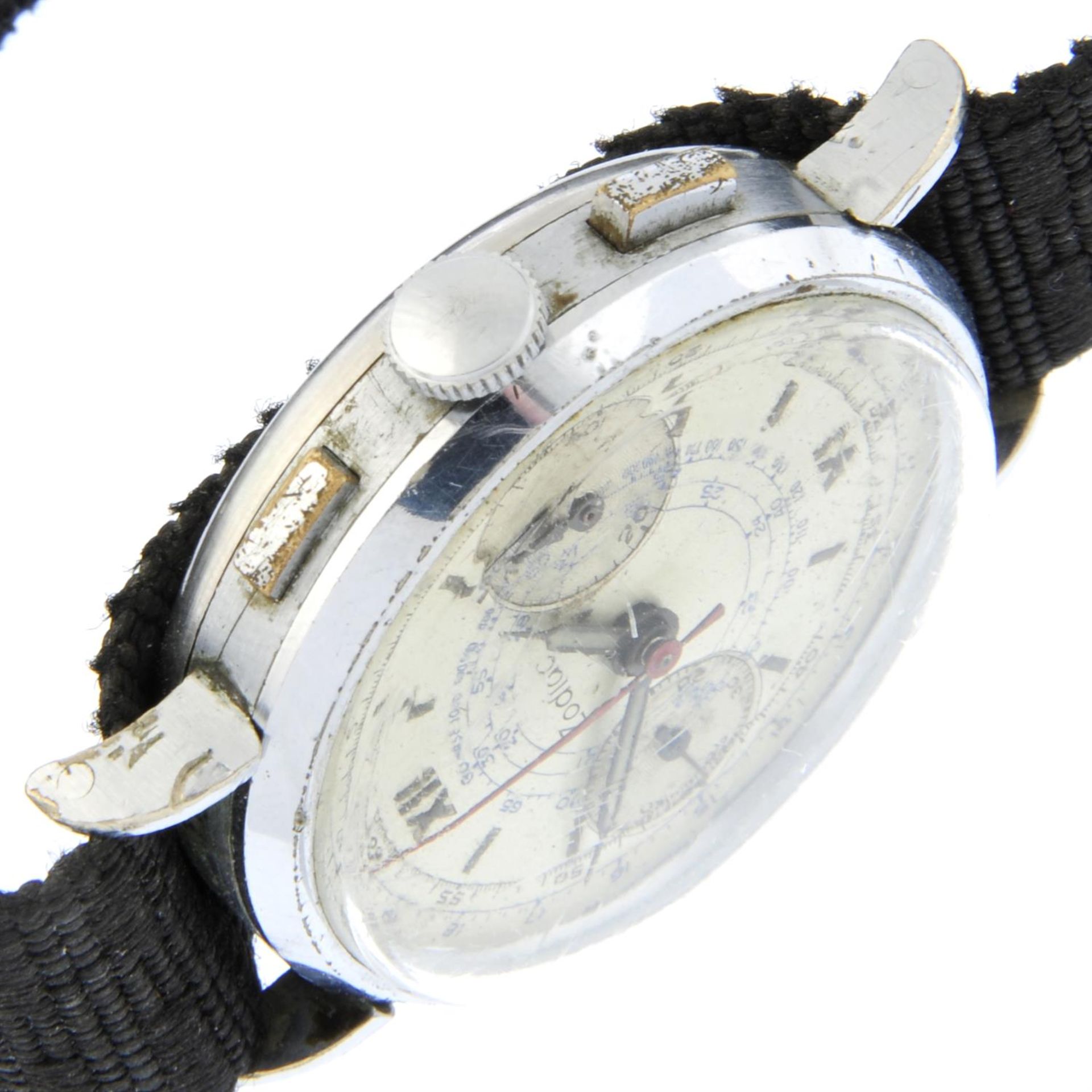 Zodiac- a chronograph watch, 34mm. - Image 3 of 4