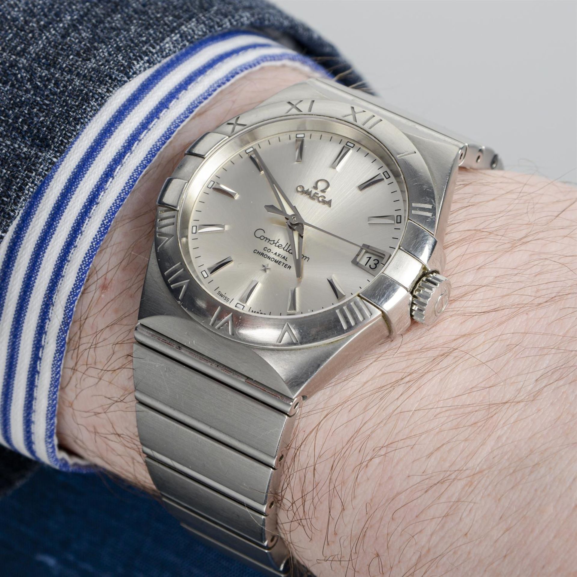 Omega - a Constellation watch, 38mm. - Image 5 of 6