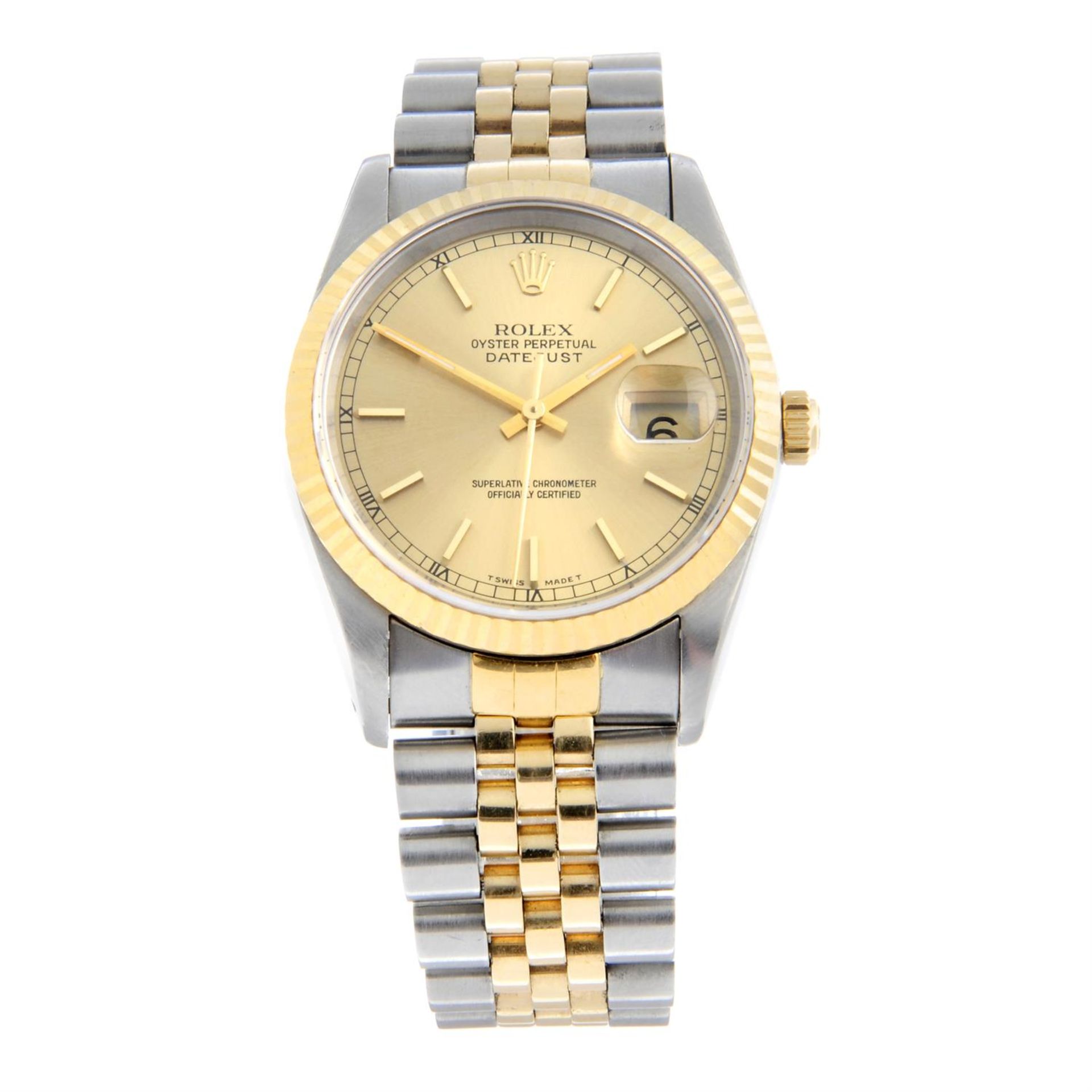 Rolex - an Oyster Perpetual Datejust watch, 36mm.